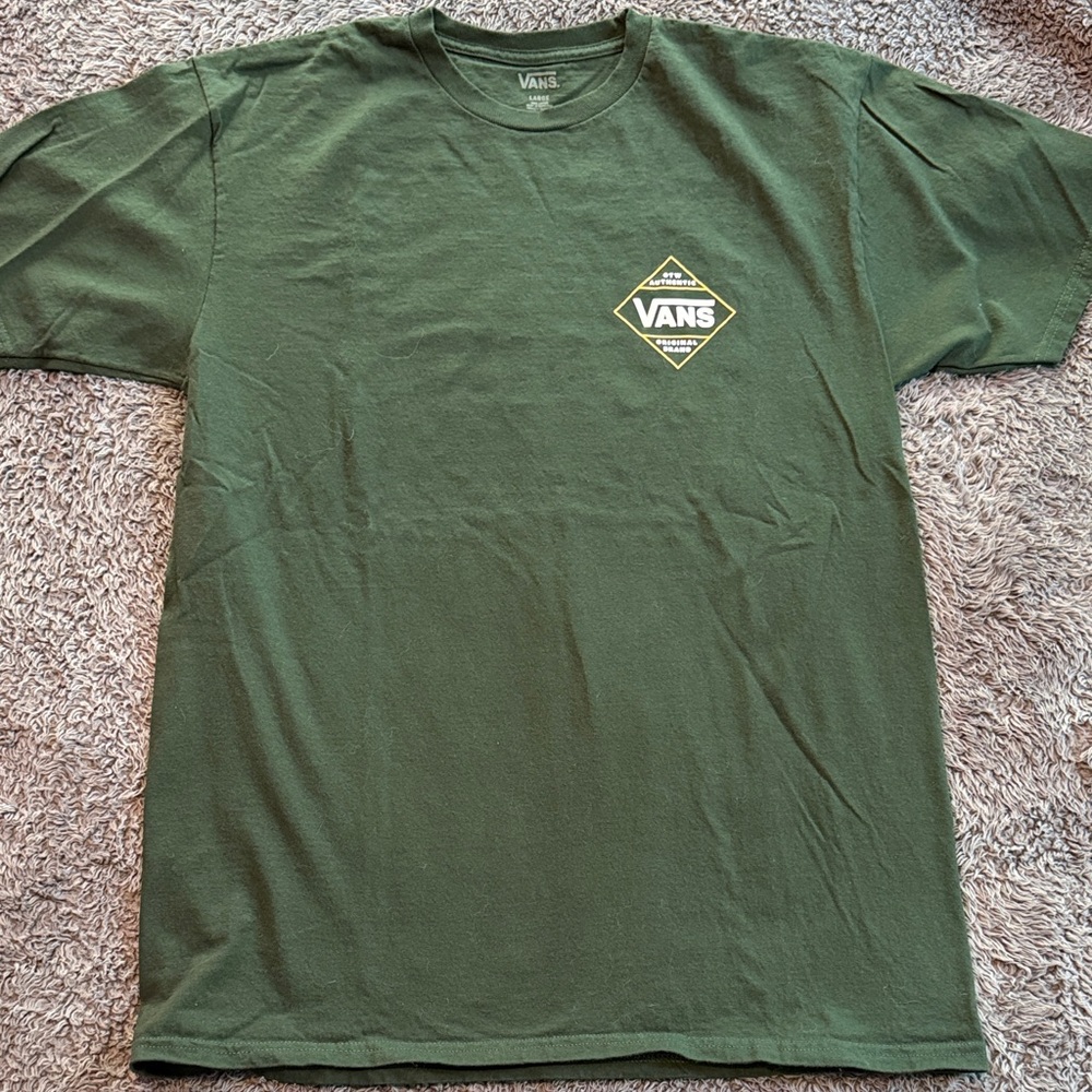 Vans Olive Green Short Sleeve Tee